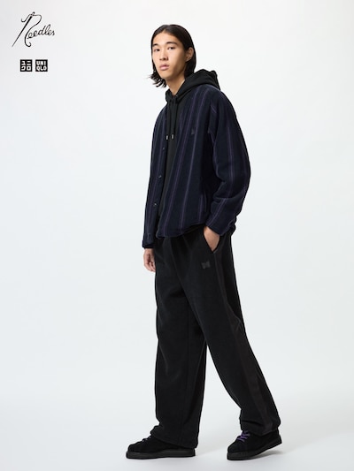 フリースワイドパンツ