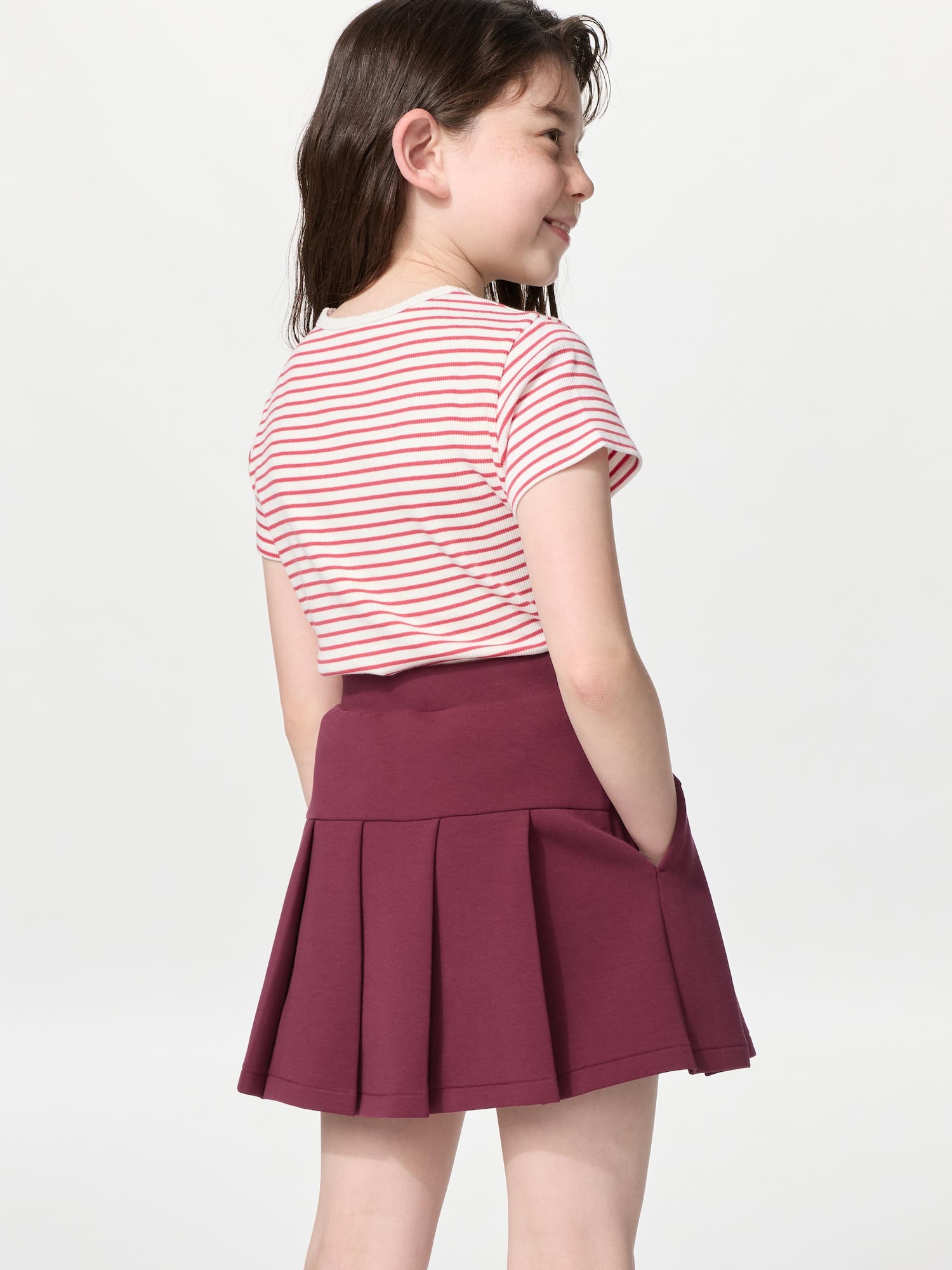 KIDS GIRLS ドライスウェットミニスコート | UNIQLO UNIFORM