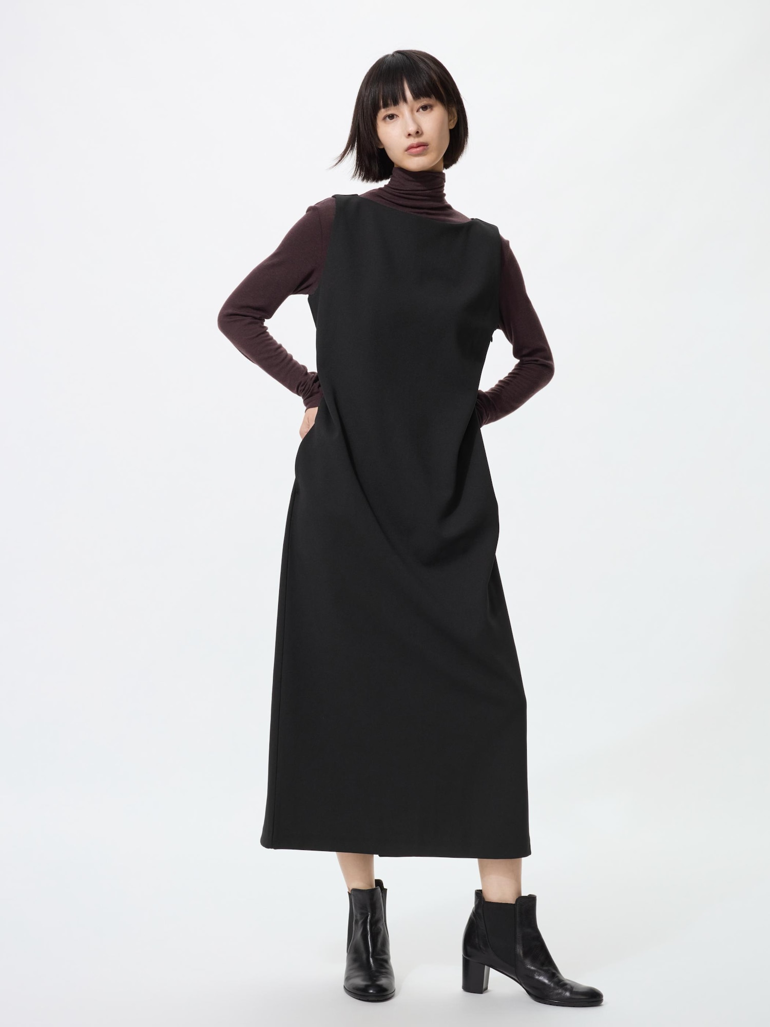 ロングワンピース 黒 長袖の関連商品 | ユニクロ