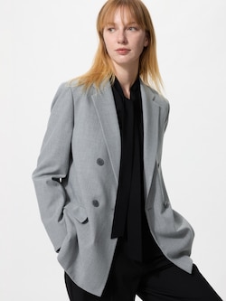 ダブルジャケット/ストライプ