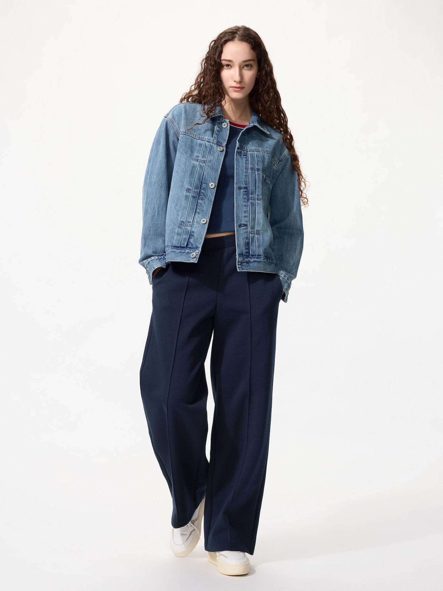 ユニクロ公式 | デニムトラッカージャケット