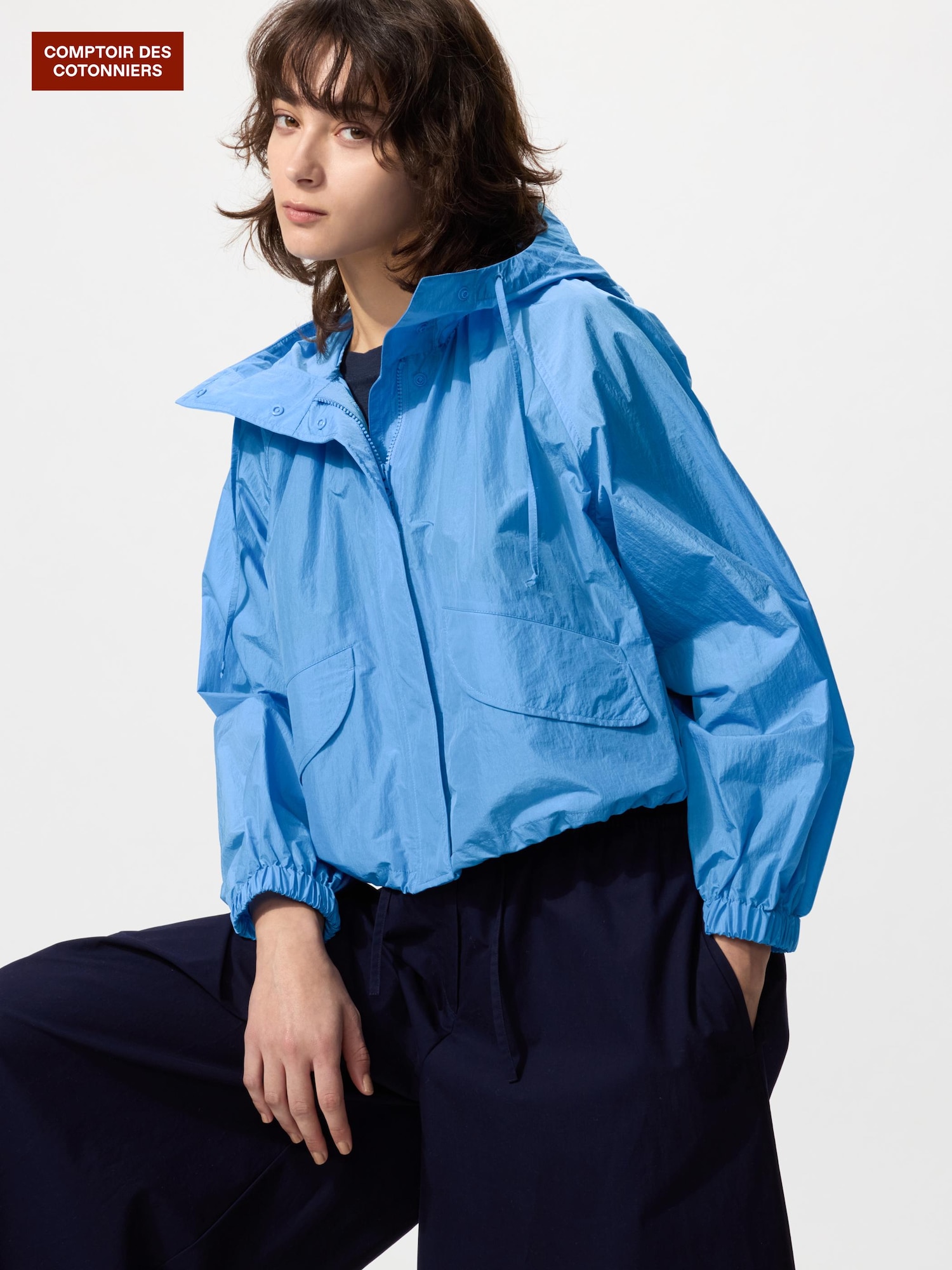 ユニクロ　コントワーデコトニエ　ユーティリティショートパーカ　Mサイズ ユニクロ コントワーデコトニエ ユーティリティショートパーカ Mサイズ