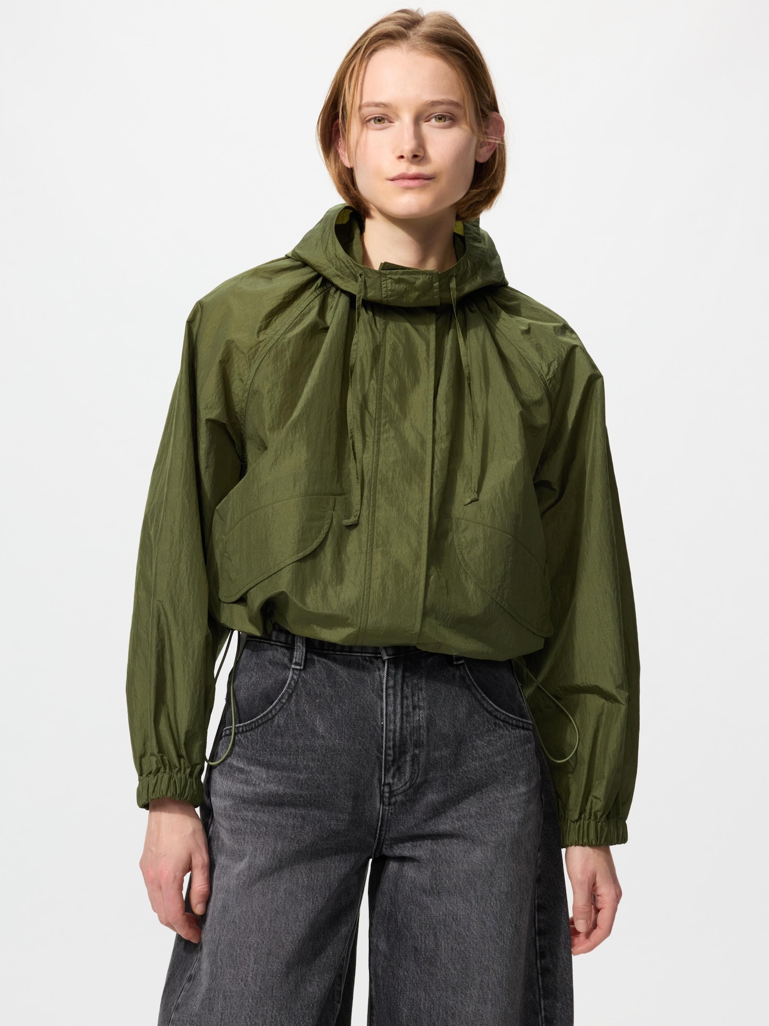 ユニクロ　コントワーデコトニエ　ユーティリティショートパーカ　Mサイズ ユニクロ コントワーデコトニエ ユーティリティショートパーカ Mサイズ