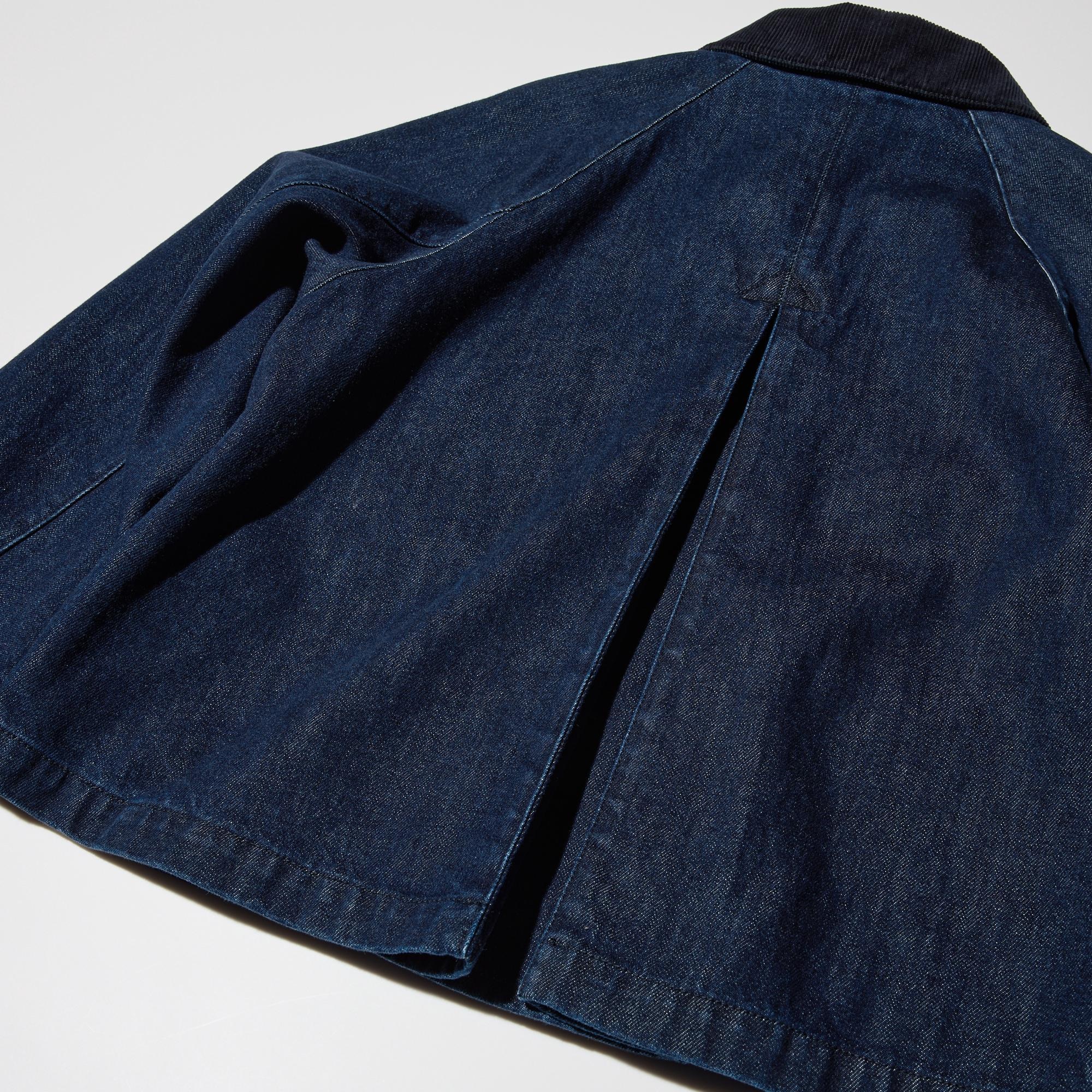 WOMEN ユーティリティショートジャケットデニム | UNIQLO UNIFORM