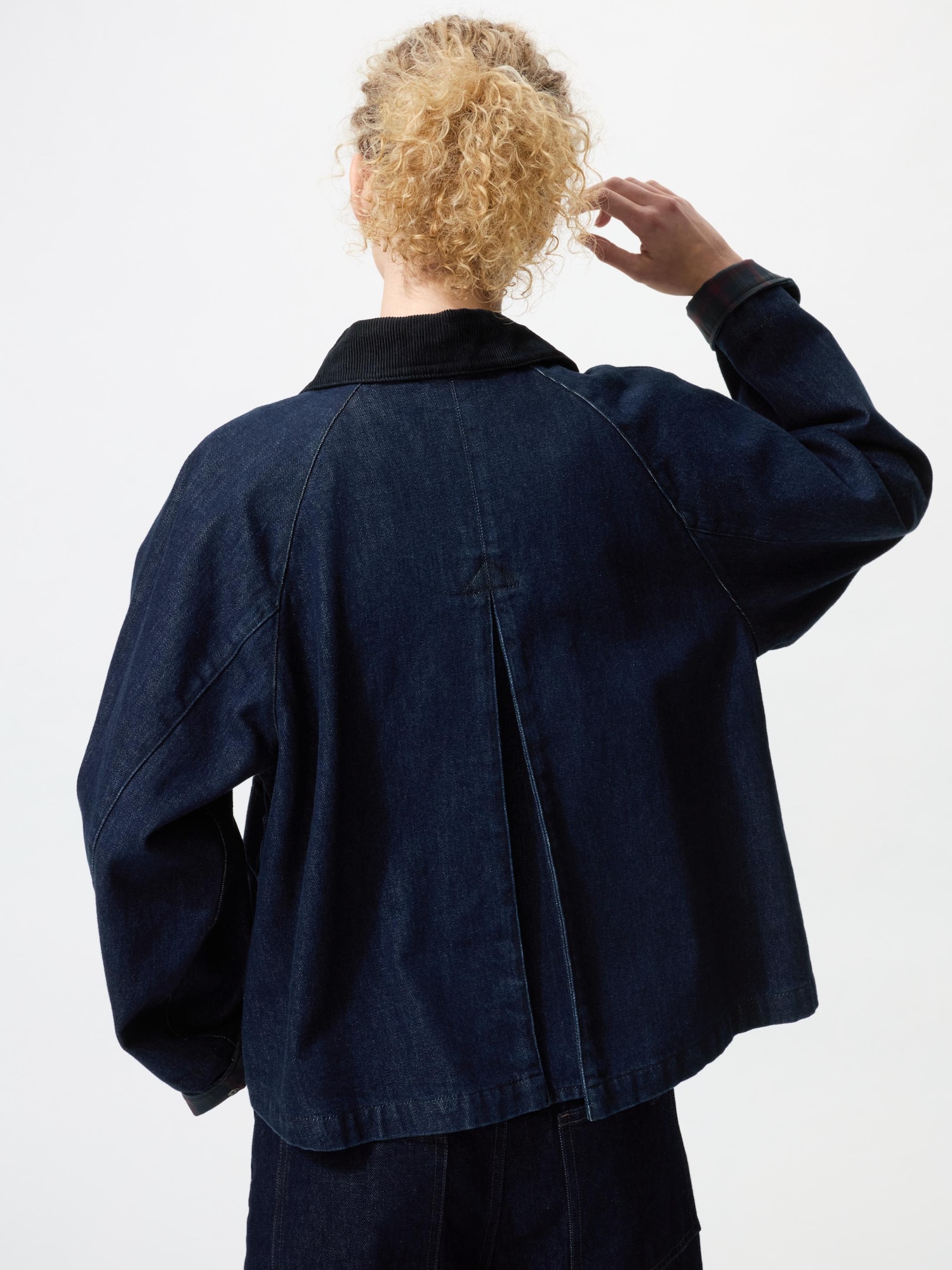 WOMEN ユーティリティショートジャケットデニム | UNIQLO UNIFORM