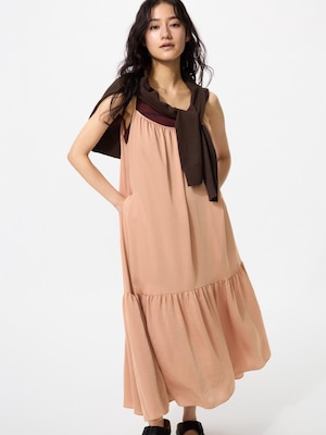 ティアードキャミソールワンピース/丈短め