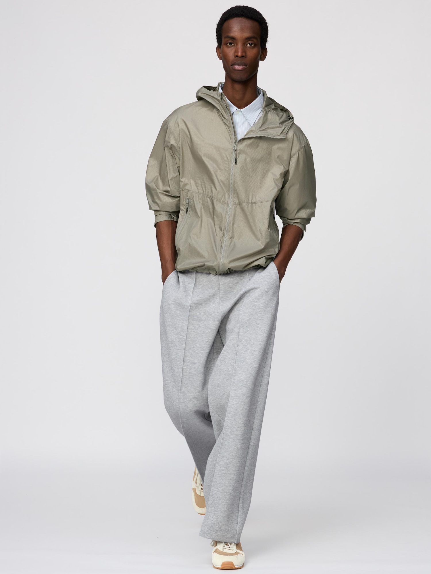 ユニクロ UNIQLO スウェットストレートパンツ ナチュラル XS 丈長め ユニクロ公式 | スウェットストレートパンツ/丈長め