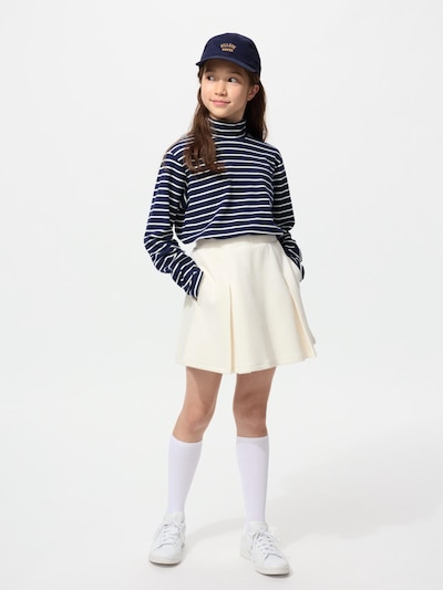 GIRLS ヒートテックコットンハイネックTシャツ長袖 2