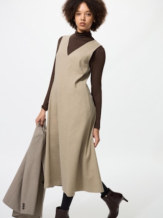 ブラッシュドジャージーワンピース