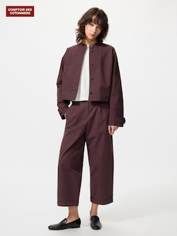 コットンバギーパンツ