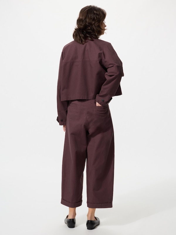 コットンバギーパンツ