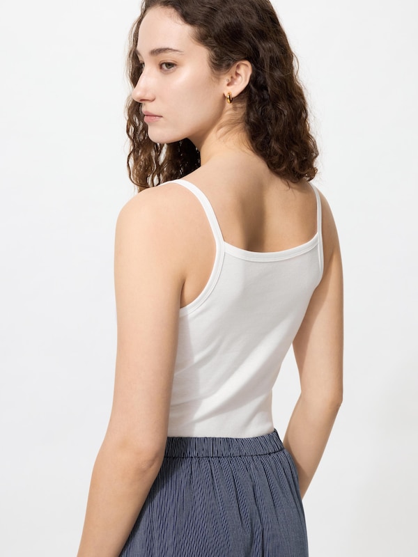 コットンキャミソール/2枚組