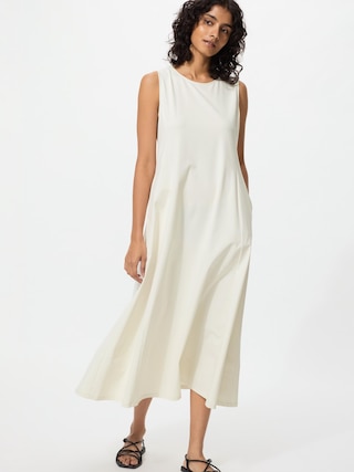 ウルトラストレッチエアリズムワンピース/ノースリーブ/丈長め