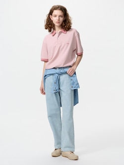 ドライカノコボーダーポロシャツ