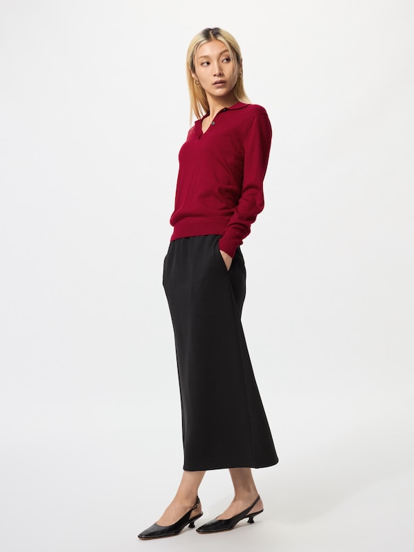 ドライスウェットナローロングスカート