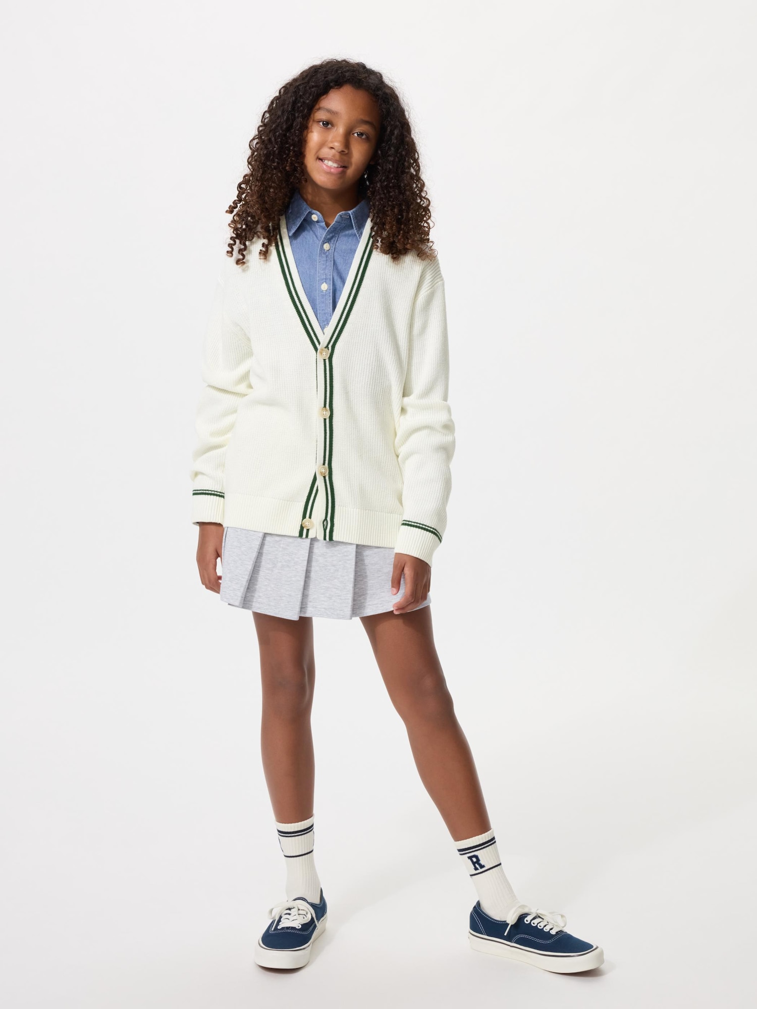 KIDS ウォッシャブルニットカーディガン | UNIQLO UNIFORM