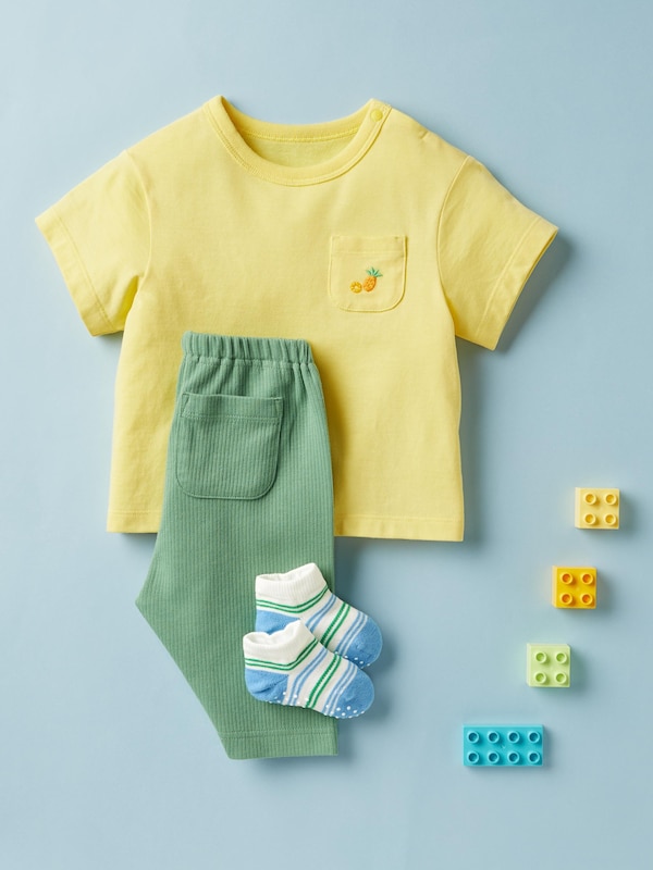 エアリズムコットンクルーネックTシャツ