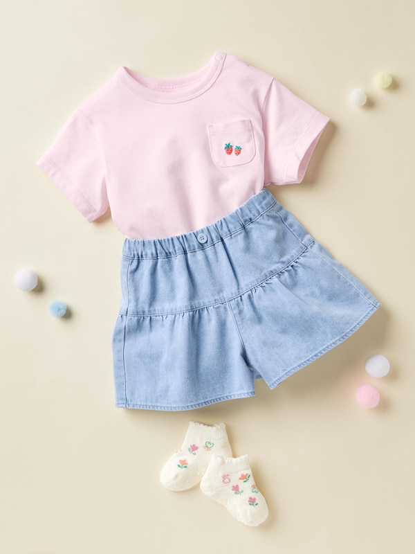 エアリズムコットンクルーネックTシャツ