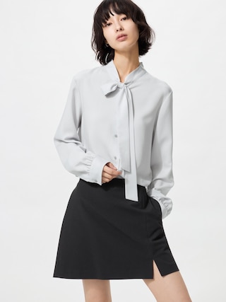 レーヨンボウタイブラウス