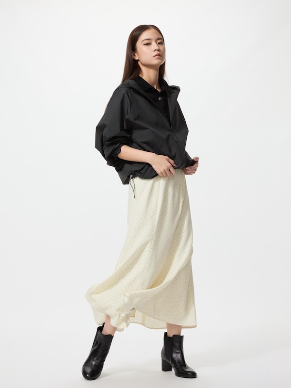 マーメイドマキシスカート丈短め