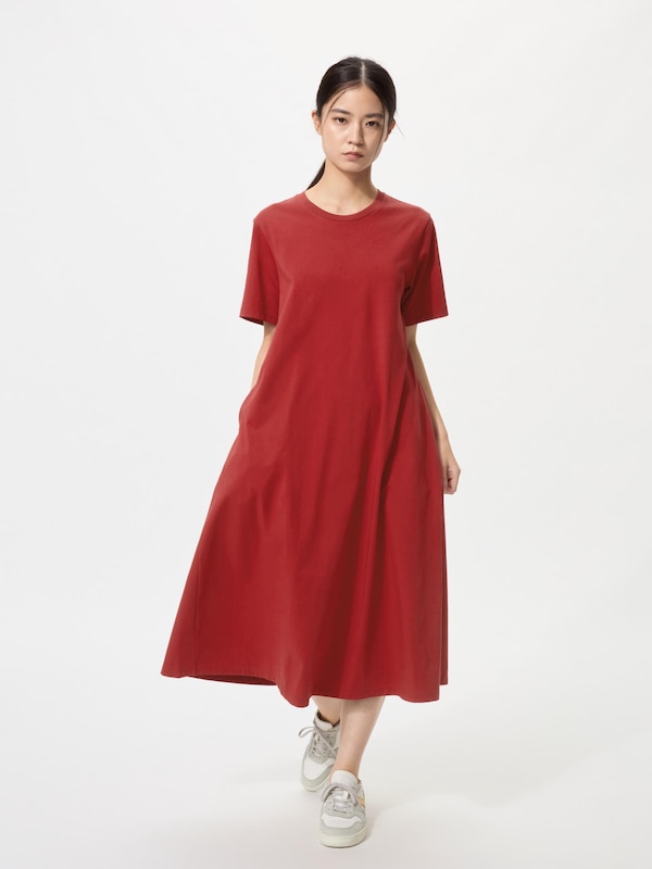 エアリズムコットンTワンピース/丈短め