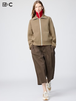 コットンキュロット丈短め