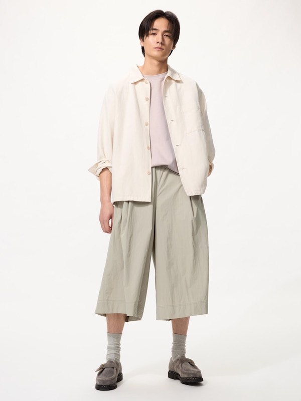 ナイロンキュロット/丈短め