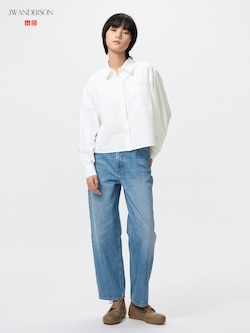 バギー ジーンズ/丈短め