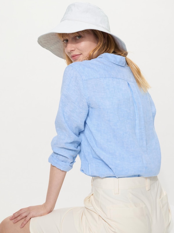 UVカットワイドブリムハット