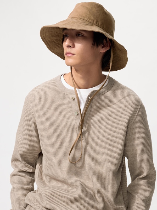 UVカットワイドブリムハット