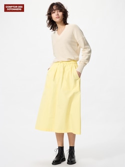 コットンロングスカート