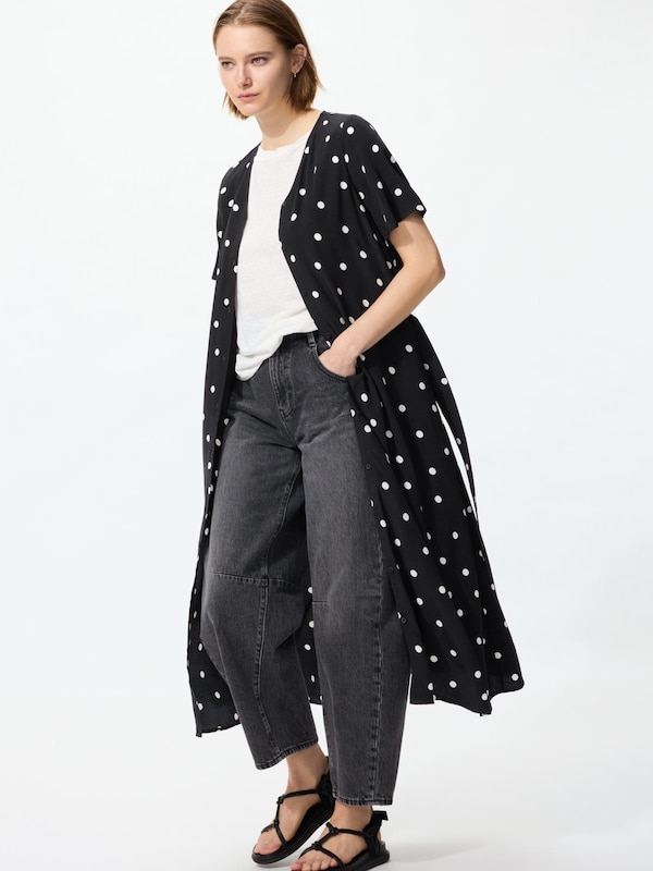 レーヨンロングワンピース