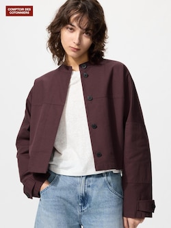 コットンショートジャケット