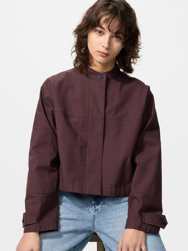 コットンショートジャケット