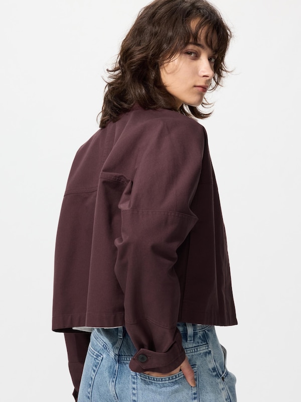 コットンショートジャケット