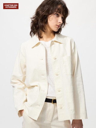 リネンコットンジャケット