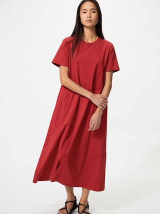 エアリズムコットンTワンピース/丈長め