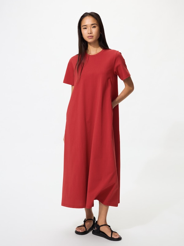 エアリズムコットンTワンピース/丈長め