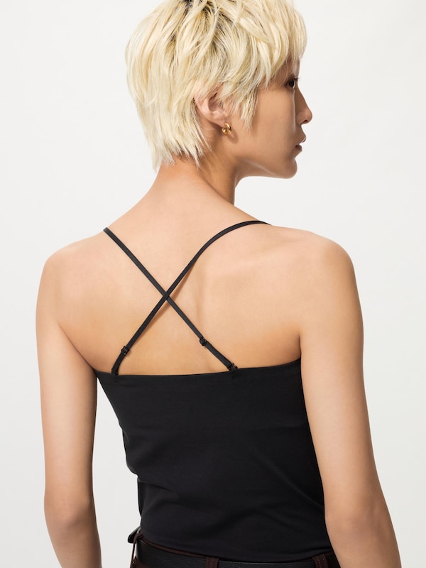 エアリズムコットンブラチューブトップ