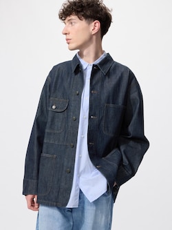 ユーティリティ ジャケット デニム