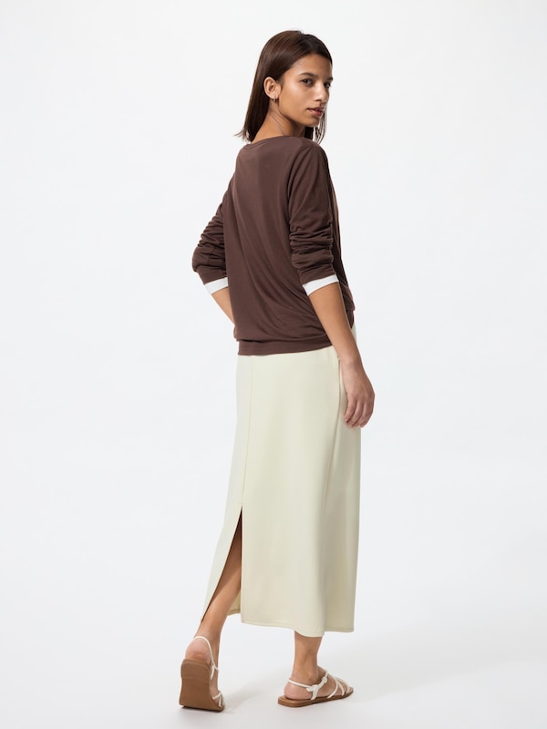 クレープジャージーナロースカート/丈短め