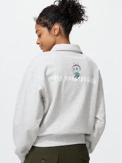 POP MART   ハーフジップスウェットシャツ