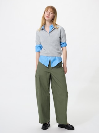 バレルカーゴパンツ/丈長め