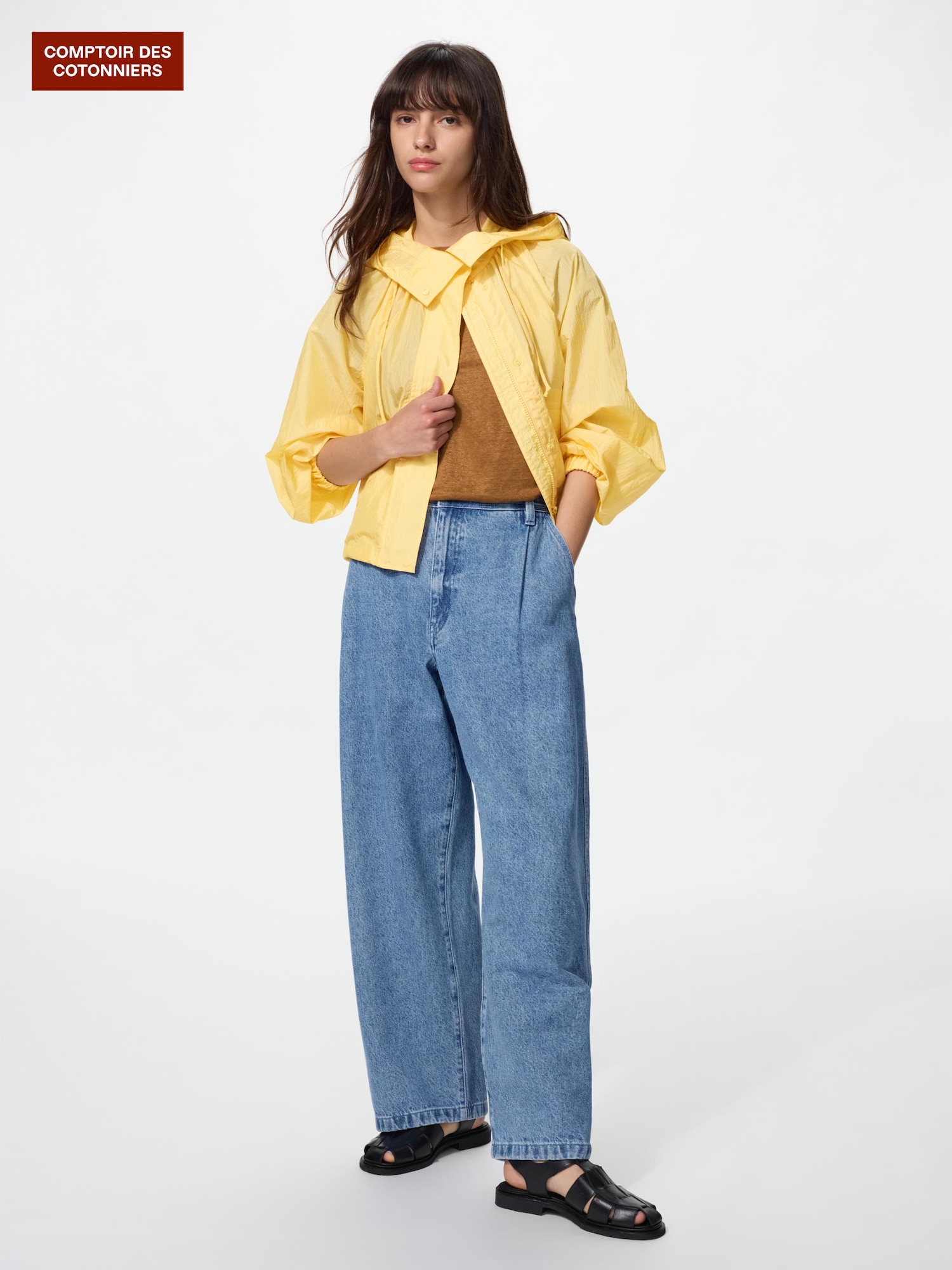UNIQLO公式 | レディースのワイドパンツ (COMPTOIR DES COTONNIERS)