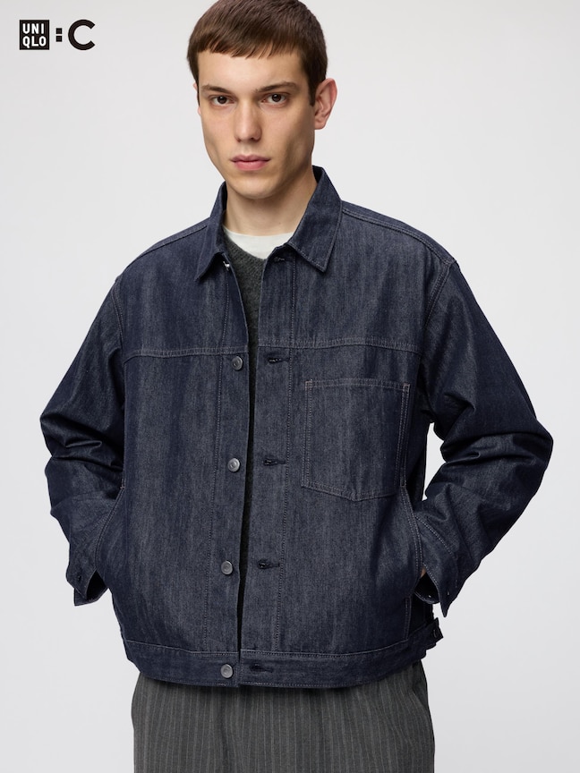 牛仔外套(UNIQLO：C)