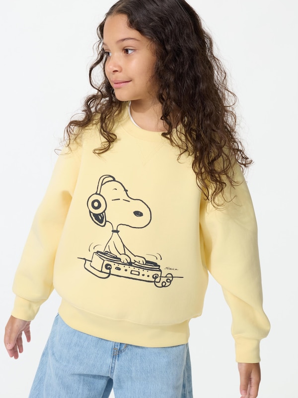 ピーナッツ ドライスウェットシャツ