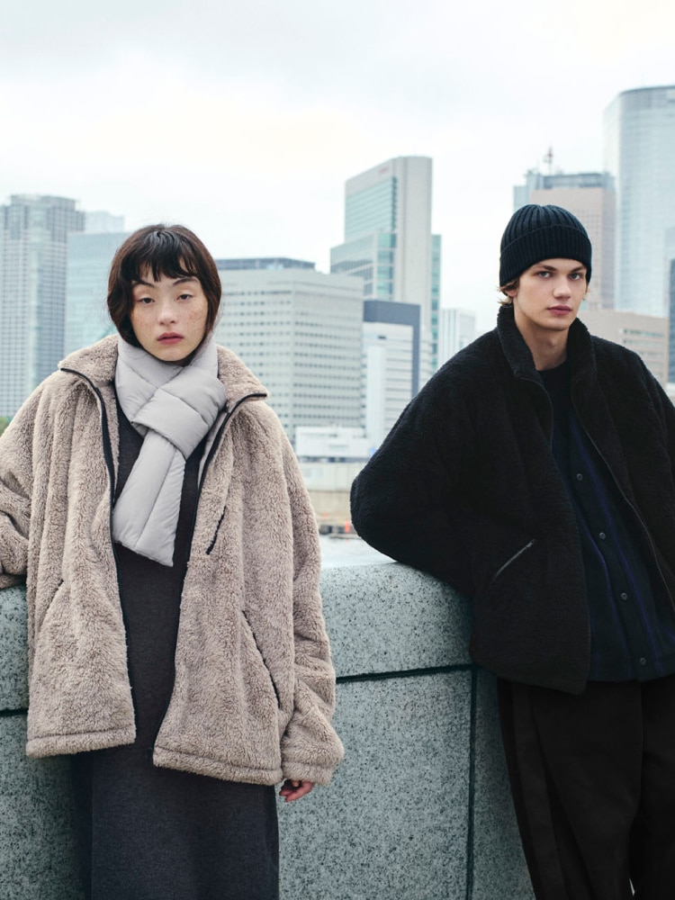 Needles ラメ色 上のみ UNIQLO and NEEDLES​ 2025年 秋冬コレクション