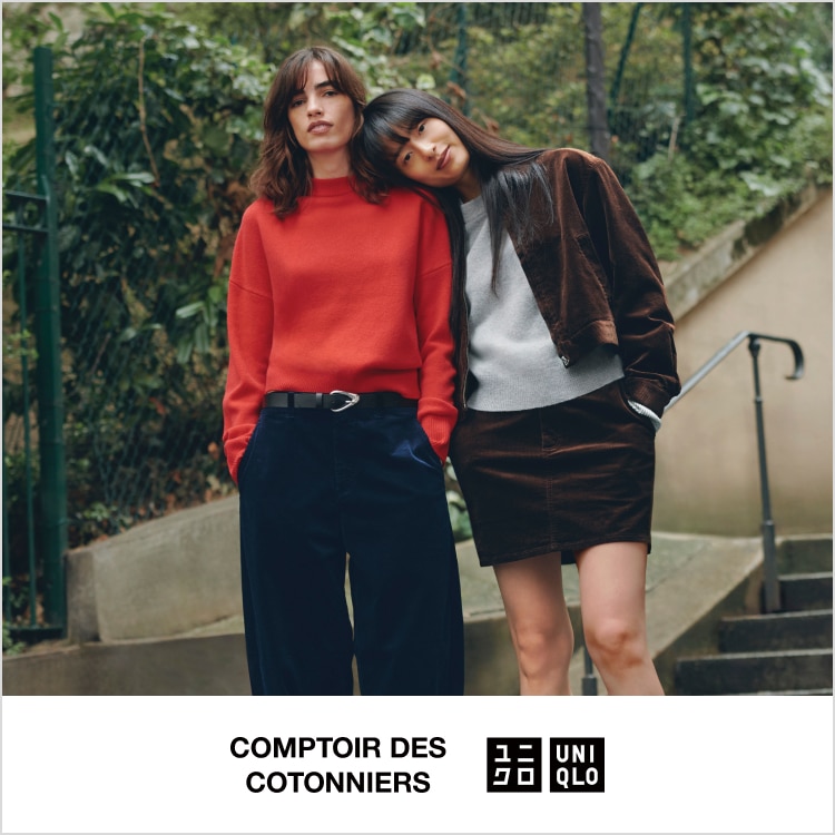 UNIQLO and COMPTOIR DES COTONNIERS