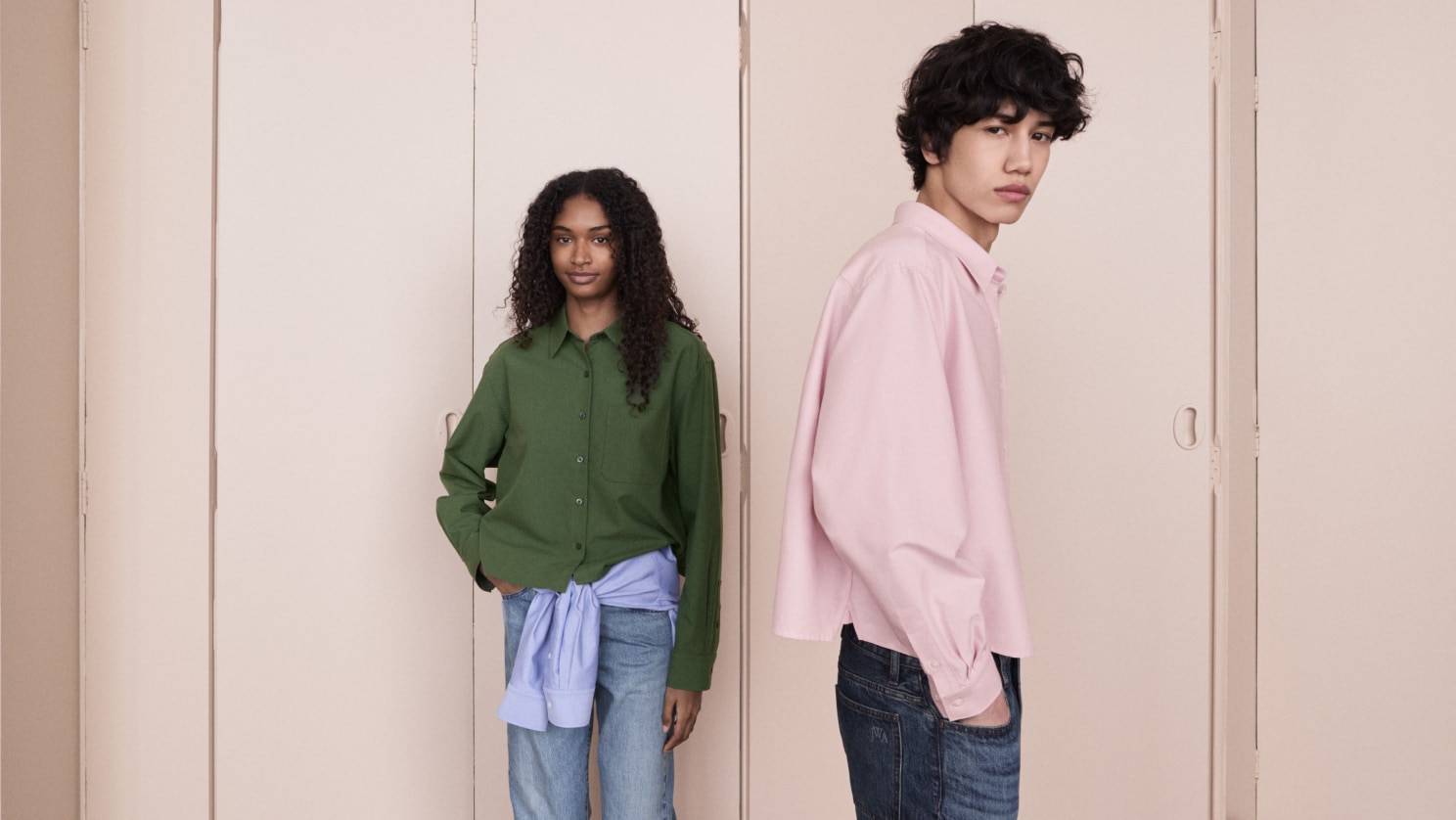 models wearing clothing from the UNIQLO and JW ANDERSON Autumn/Winter 2026 collection​