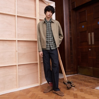 models wearing clothing from the UNIQLO and JW ANDERSON Autumn/Winter 2026 collection​